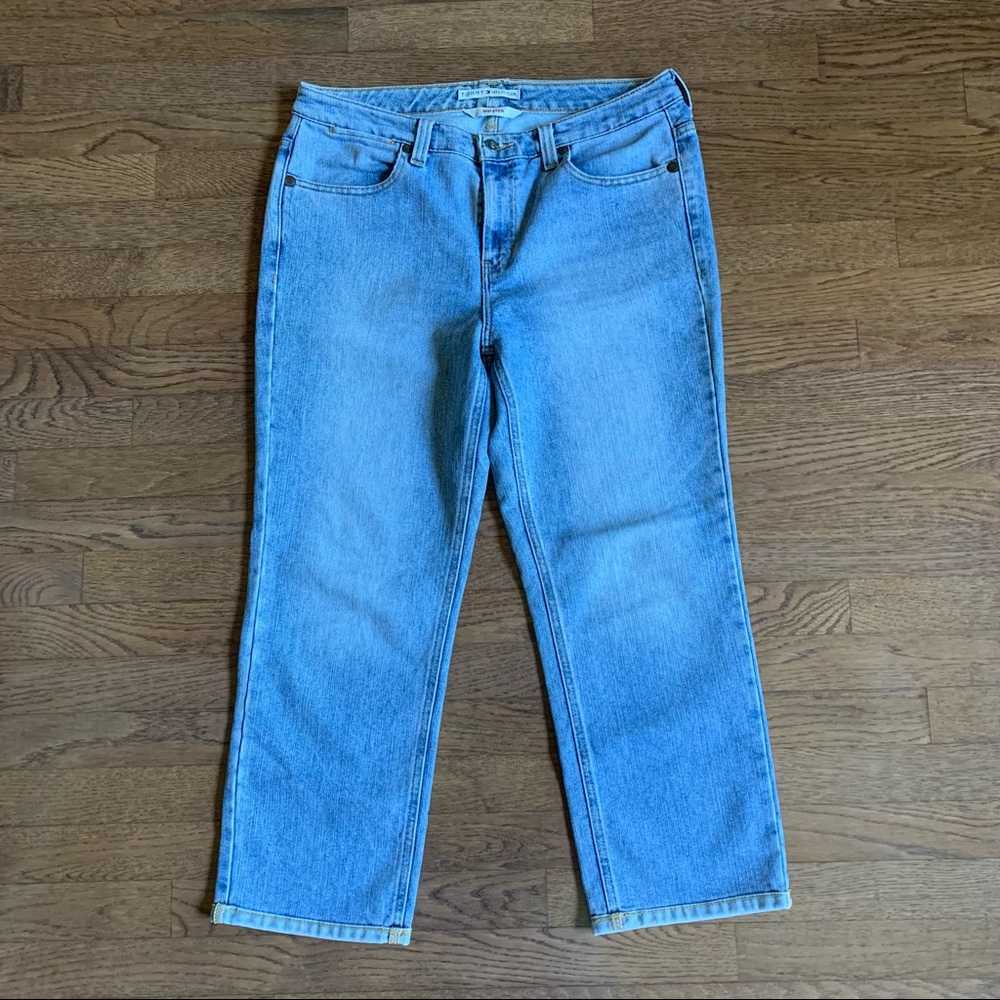 Vintage Y2K Tommy Hilfiger denim capris